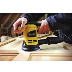 Stanley Ponceuse excentrique 480W 125 mm FME440K Kobleo Stanley Ponceuse excentrique 480W 125 mm FME440K Kobleo