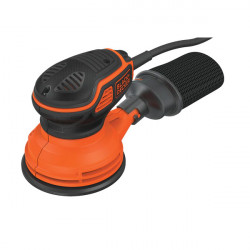 Black and Decker Ponceuse excentrique KA199 240W D125mm Black & Decker Kobleo Black and Decker Ponceuse excentrique KA199 240W D125mm Black & Decker Kobleo
