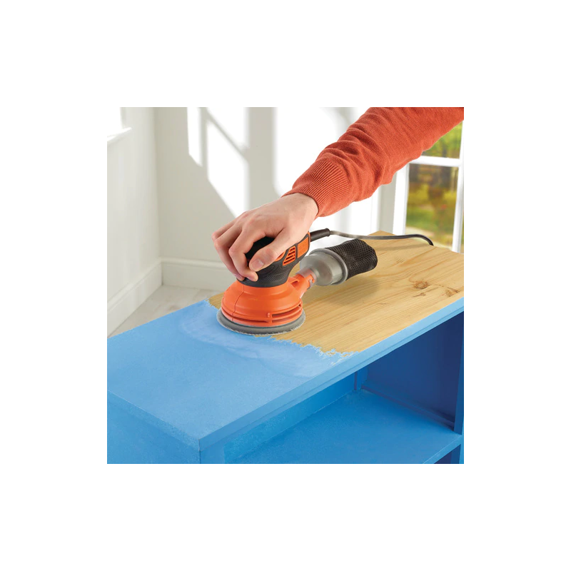 Black and Decker Ponceuse excentrique KA199 240W D125mm Black & Decker Kobleo Black and Decker Ponceuse excentrique KA199 240W D125mm Black & Decker Kobleo