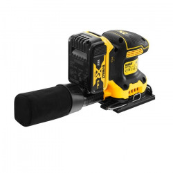 DeWalt Ponceuse 1/4 de feuille XR 18V Brushless 2 x 5Ah Li-ion DCW200P2 DeWalt Kobleo