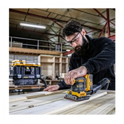 DeWalt Ponceuse 1/4 de feuille XR 18V Brushless 2 x 5Ah Li-ion DCW200P2 DeWalt Kobleo
