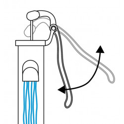 Ribiland Pompe à bras en fonte murale PRPFMM Kobleo