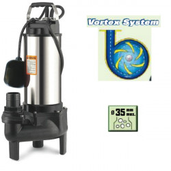 Ribiland Pompe immergée de relevage des eaux vannes VORTEX 750W PRPVC751V Kobleo Ribiland Pompe immergée de relevage des eaux vannes VORTEX 750W PRPVC751V Kobleo