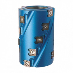 Leman Porte-outils hélicoïdal à chantourner et à calibrer D80x100x50 mm dent Kobleo