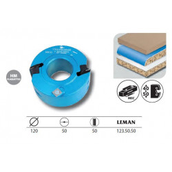 Leman Porte-outils 123.50.50 à profiler/feuillurer D120mm Ht50mm Leman Kobleo