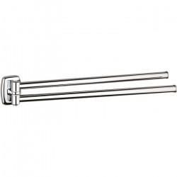 Inda Porte-serviette double mobile 420mm Kobleo