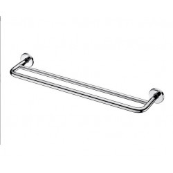 Delabie Porte-serviette 2 barres inox 600mm Kobleo