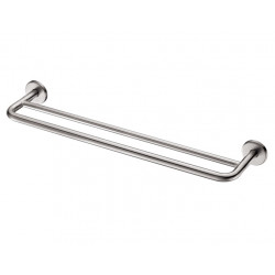 Delabie Porte-serviettes 2 barres 600mm Diam 20 et Diam 16 mm en Inox Kobleo