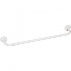 Godonnier Porte-serviette simple et fixe 400mm blanc Kobleo
