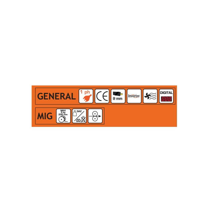Outillage Online Poste à souder MIG 200 MIG-MAG portable 7,0KVA 230V monophasé Weld'lin Kobleo Outillage Online Poste à souder MIG 200 MIG-MAG portable 7,0KVA 230V monophasé Weld'lin Kobleo