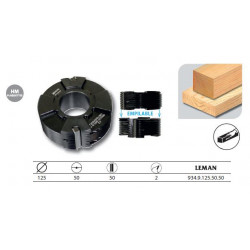 Leman Porte-outils à jointer empilable diam. 125 Al. 50 z2 934.9.125.50.50 Leman Kobleo