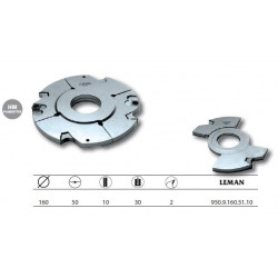 Leman Porte-outils complémentaire diam.160 Al.50 Ht.10 z2 950.9.160.51.10 Leman Kobleo
