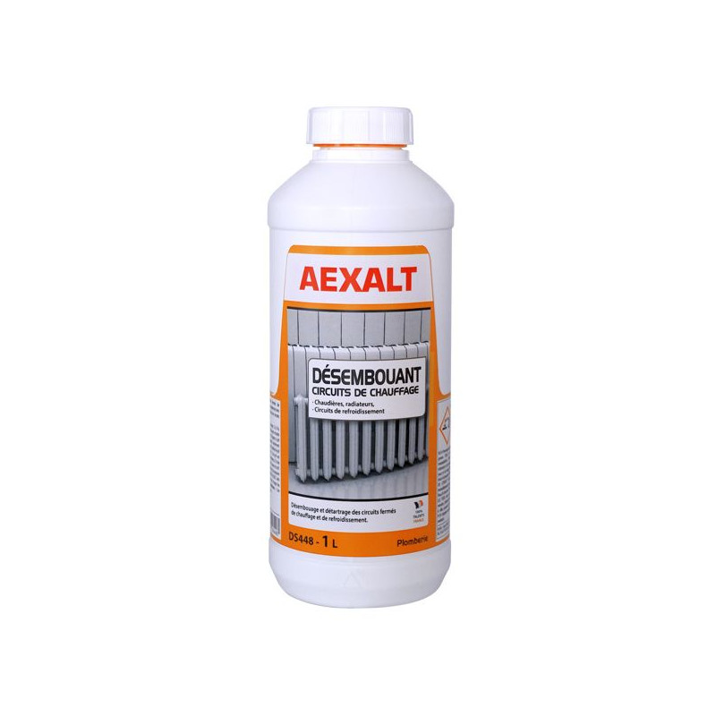 Aexalt Porte de douche Bidon de 1 L désembouant spécial circuit de chauffage Kobleo