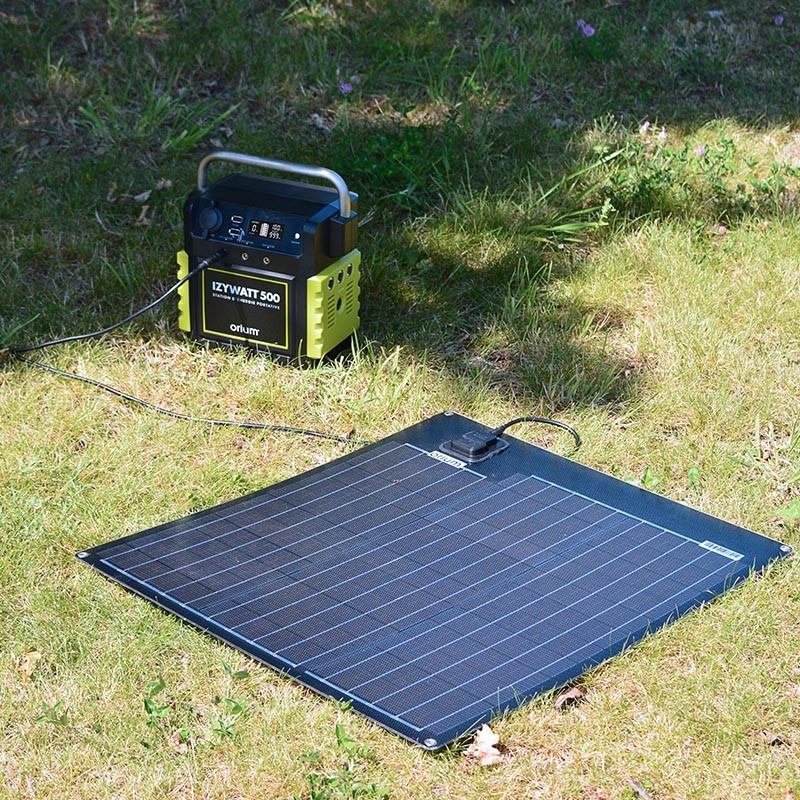 Orium Pack station d'énergie Izywatt 500 et panneau solaire 50W Kobleo Orium Pack station d'énergie Izywatt 500 et panneau solaire 50W Kobleo