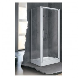 Novellini Porte pivotante sérigraphié accès de face 84 à 90 cm Lunes G LUNG84-78 Novellini Kobleo