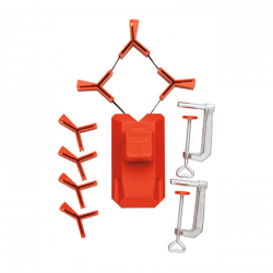 Bessey Presse à ruban 6500 mm 2000 N avec 2 agrafes TK6 PR65 Bessey Kobleo