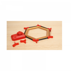 Bessey Presse à ruban 6500 mm 2000 N avec 2 agrafes TK6 PR65 Bessey Kobleo