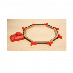 Bessey Presse à ruban 6500 mm 2000 N avec 2 agrafes TK6 PR65 Bessey Kobleo