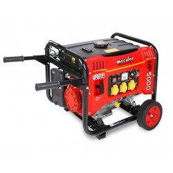 Mecafer Groupe électrogène MF5000 AVR 4,3KW 10Cv 15L Kit mobile Kobleo