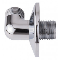 Rei tregi Raccord de sortie de douche en laiton chromé 1/2” 1/2” Rei tregi Kobleo