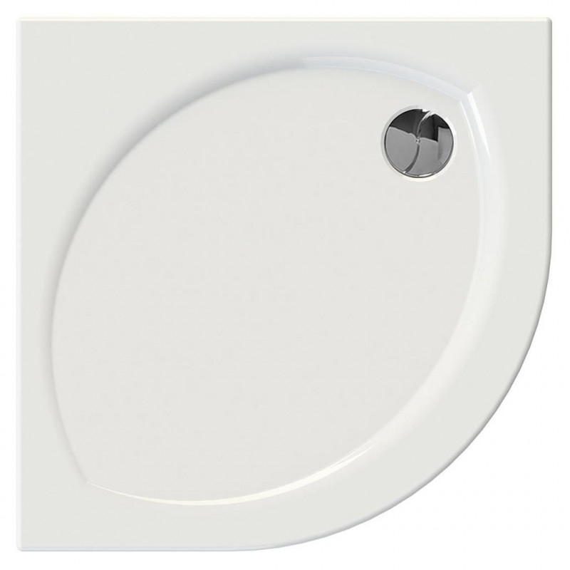 Allibert Receveur de douche 1/4 rond 90 x 90 x 3 cm bioplax blanc JACANA 2 Allibert Kobleo