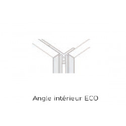 Akw Profilé d'angle intérieur blanc ECO Kobleo