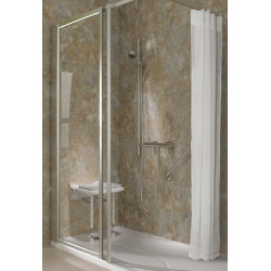 Akw Profilé de finition perle assorti en PVC Kobleo