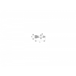 Bahco Rallonge angulaire carré conducteur 1/4 50 mm 6960-W Kobleo