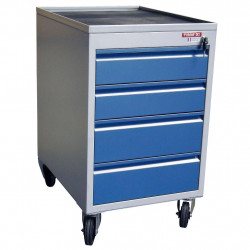 Fimm Bloc tiroirs mobile 250 kg avec roues caoutchouc Diam 125 mm Kobleo