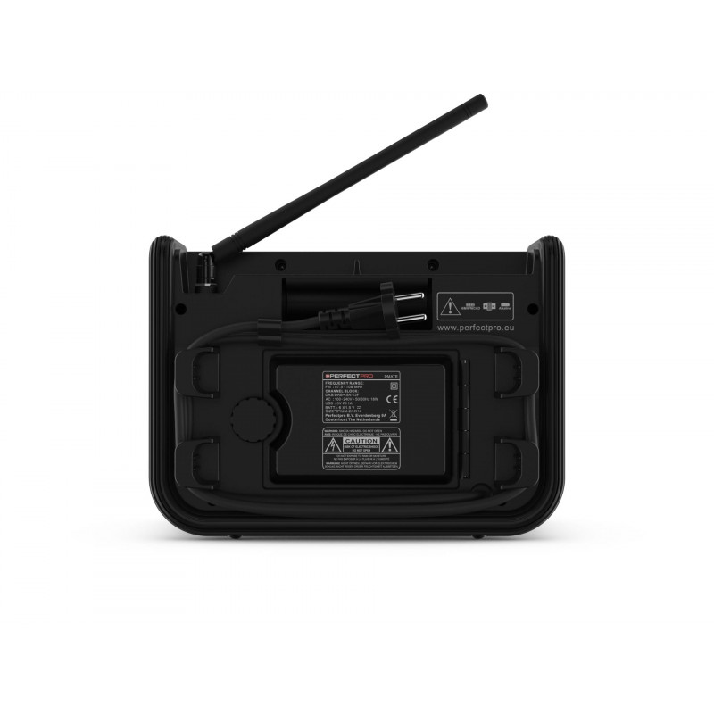 Perfect Pro Radio de chantier Dabmate rechargeable Usb IPX4 Perfect Pro Kobleo Perfect Pro Radio de chantier Dabmate rechargeable Usb IPX4 Perfect Pro Kobleo