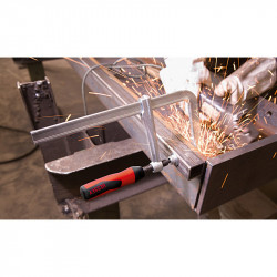 Bessey Presse à vis tout acier avec poignée bi-matière GZ-2K 1250/120 mm GZ12 Bessey Kobleo