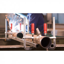 Bessey Presse à vis tout acier avec poignée bois GZ 200/100 mm GZ20 Bessey Kobleo