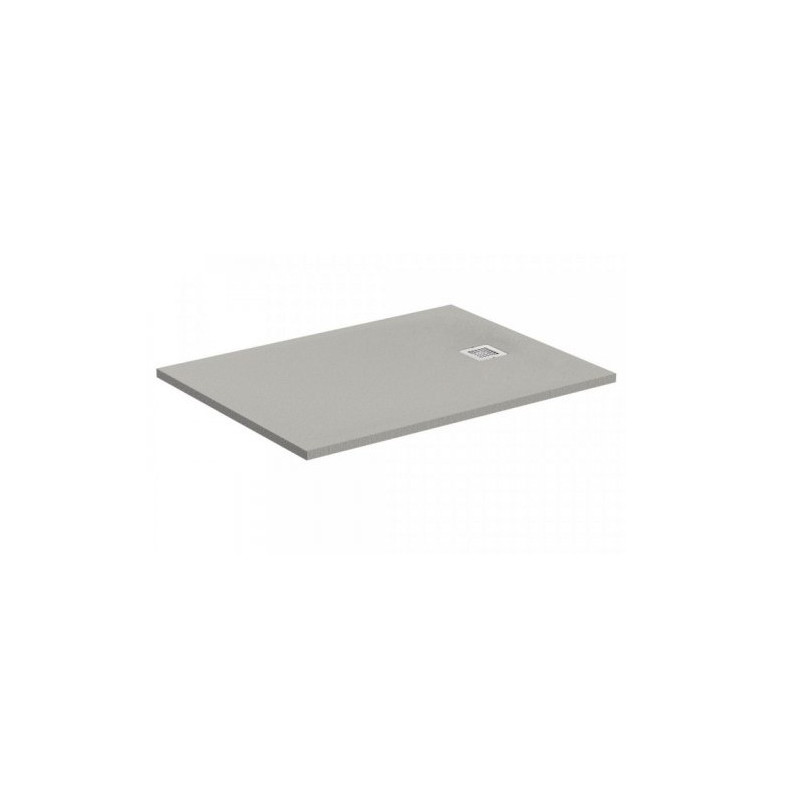 Ideal standard Receveur de douche 100x70 cm Gris béton ULTRA FLAT S Kobleo