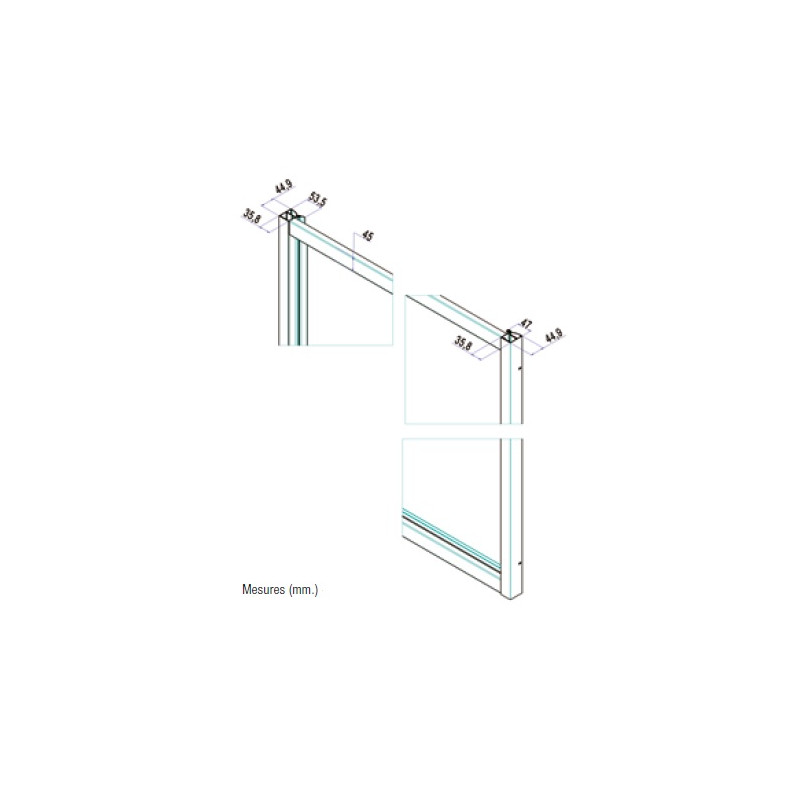 Samo Porte douche pivotante 77 81cm CEE ART Kobleo Samo Porte douche pivotante 77 81cm CEE ART Kobleo