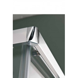 Samo Paroi douche d'angle ouverture coulissante 87-89cm Cee Art Kobleo