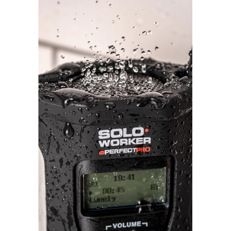 Perfect Pro Radio de poche rechargeable Soloworker IP64 Perfect Pro Kobleo Perfect Pro Radio de poche rechargeable Soloworker IP64 Perfect Pro Kobleo