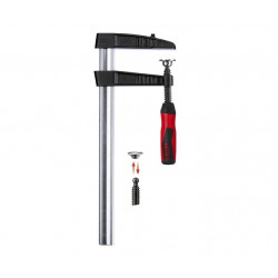 Bessey Presse à vis fonte malléable avec poignée bi-matière serrage 1000 mm T Kobleo