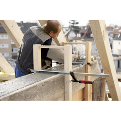 Bessey Presse à vis fonte malléable avec poignée bi-matière serrage 1000 mm T Kobleo