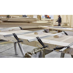 Bessey Presse à vis en fonte malléable avec poignée à garrot TGK-K 500/120 TG Kobleo