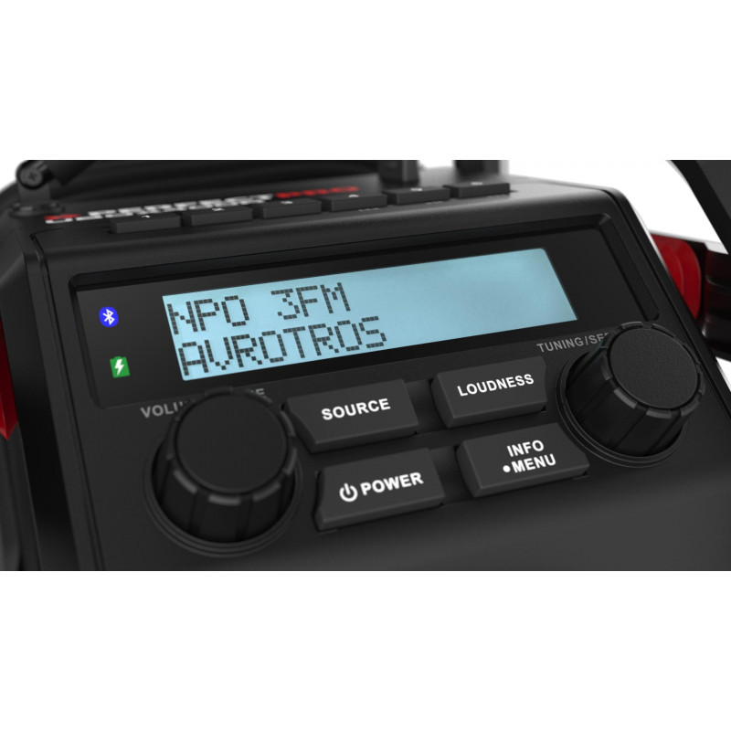 Perfect Pro Radio de chantier rechargeable IP64 UBOX400R Kobleo Perfect Pro Radio de chantier rechargeable IP64 UBOX400R Kobleo