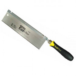 Stanley Scie à dos poignée réversible excentrée Fatmax 250mm 13 dents/pouce 0-15-252 Stanley Kobleo