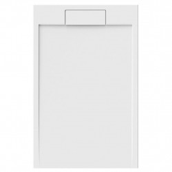 Allibert Receveur de douche rectangle 140 x 90 x 4,5 cm blanc Puretex Kobleo