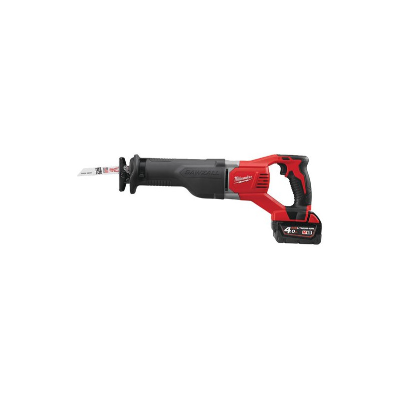 Milwaukee Scie sabre SAWZALL 18 V Li-Ion 4.0 Ah 28.6 mm 3000 cpm M18 BSX-402C Kobleo