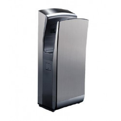 Akw Sèche mains électrique sur pied en inox 1650W accessibilité PMR Akw Kobleo