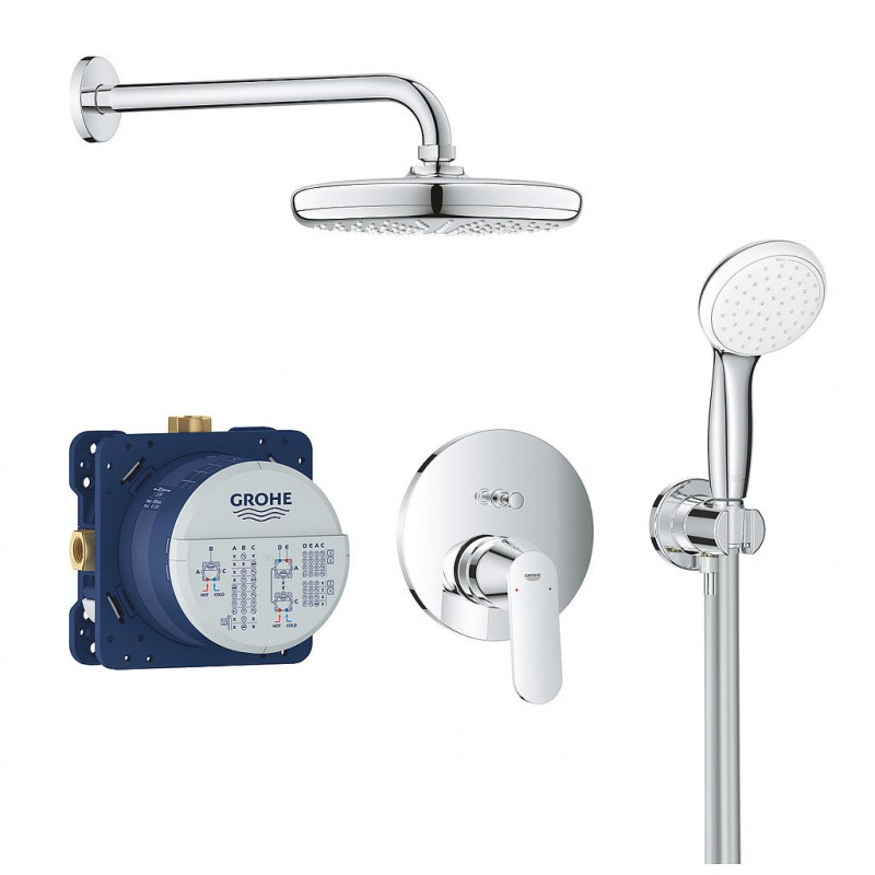 Grohe Set de douche avec Tempesta 210 chromé Eurosmart Cosmopolitan 25219001 Grohe Kobleo