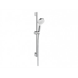 Hansgrohe Set de douche Vario EcoSmart avec barre Unica'Croma 65 cm blanc/chromé Hansgrohe Kobleo