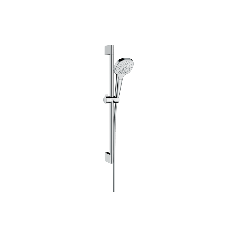 Hansgrohe Set douche Multi Croma Select E EcoSmart barre Unica'Croma 65 cm blanc Kobleo