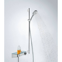 Hansgrohe Set douche Raindance Select E 120mm 3 jets EcoSmart barre Unica'S puro Kobleo