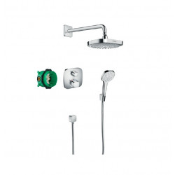 Hansgrohe Système douche encastrée avec mitigeur thermostatique Ecostat E Croma  Kobleo