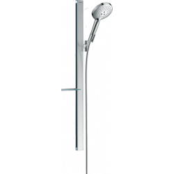 Hansgrohe Set douche Raindance Select S 120 3 jets barre Unica'E 90cm porte-savo Kobleo